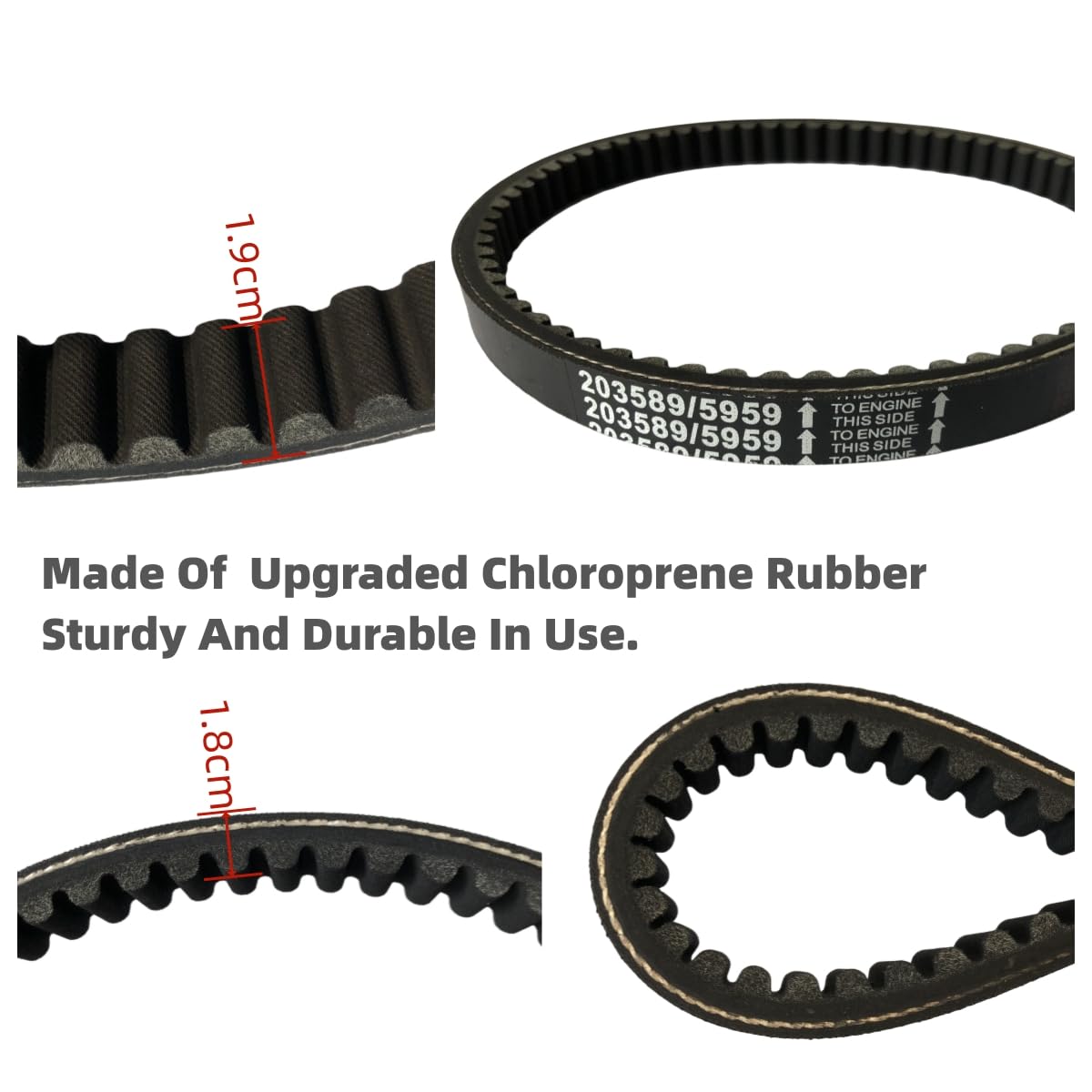 Wasydy product label with 203589/5959 part number for easy identification