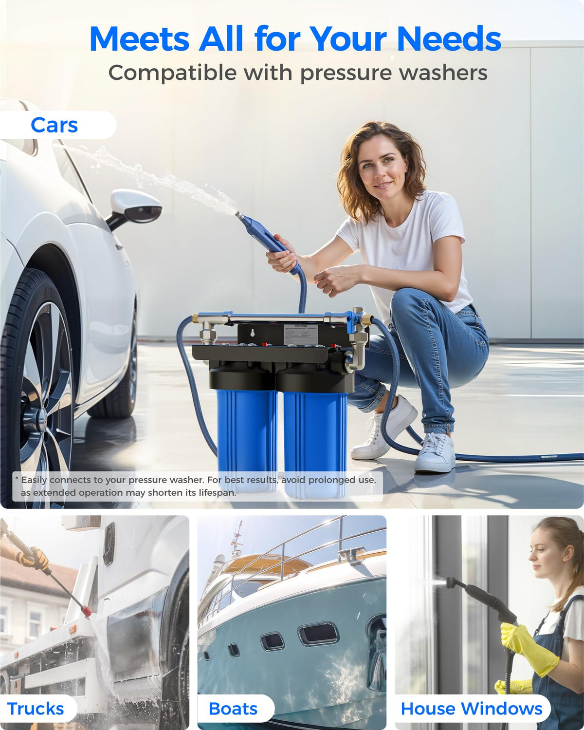 Waterdrop delivering streak-free glass on window for crystal-clear visibility benefit