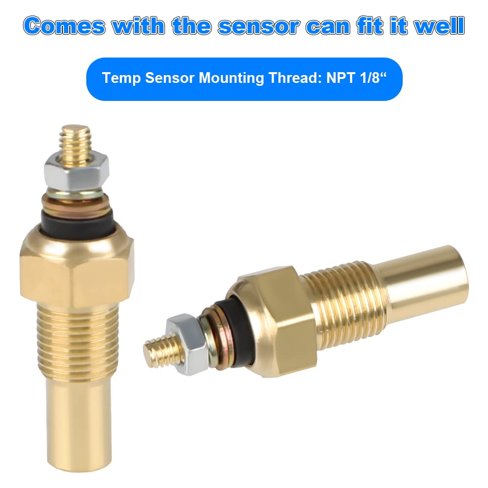WATERWICH close-up of the NPT 1/8" temperature sensor thread for secure fit