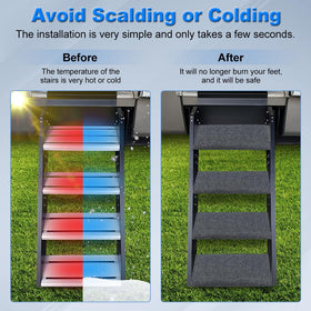 WATERWICH view of double-layer backing providing cushioning and durability