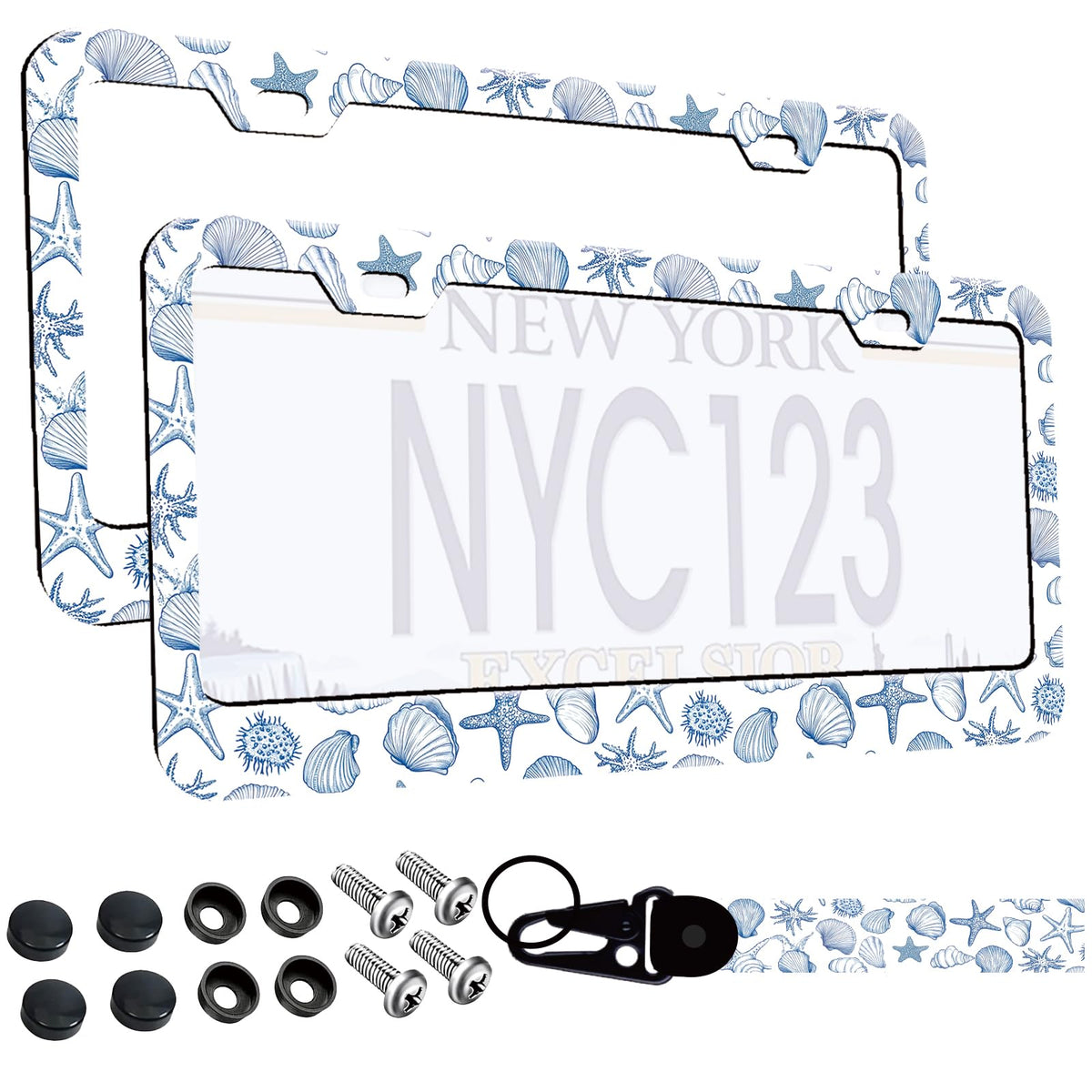 Wauhetsmvy front packaging showing coastal seashell frames and benefits