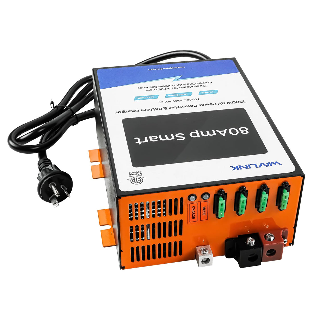 WAVLINK GS1500RV-80 in camper lifestyle scene powering lights and appliances with dependable performance benefit