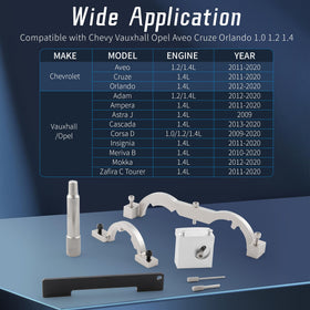 WAYCOJOY camshaft setting plate detail showing solid engagement for accurate timing