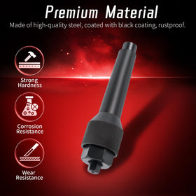 WAYCOJOY removal tools in use on a cylinder head for safe glow plug extraction