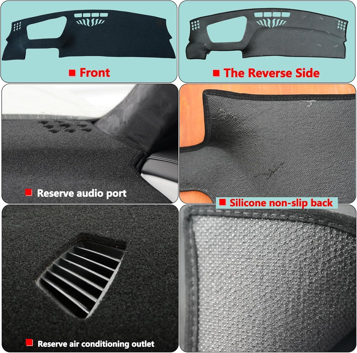 WAYIDSS cutouts for HUD and vents preserving visibility and airflow