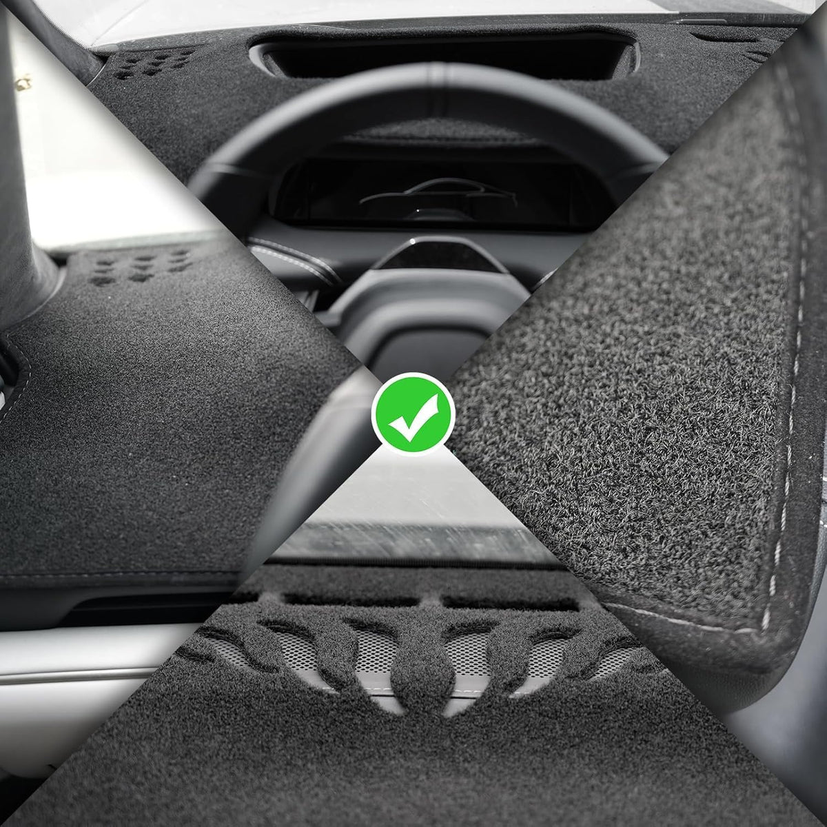 WAYIDSS beside car key showing scale and custom fit for Odyssey dashboard