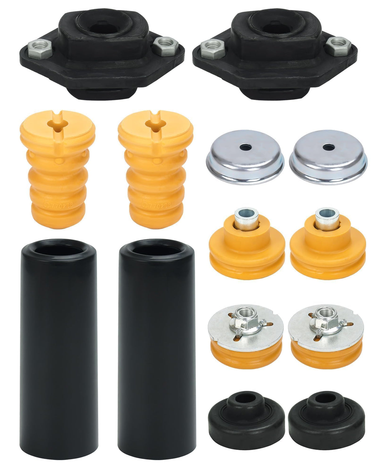 WayJun front packaging showing complete rear mount kit and fitment information