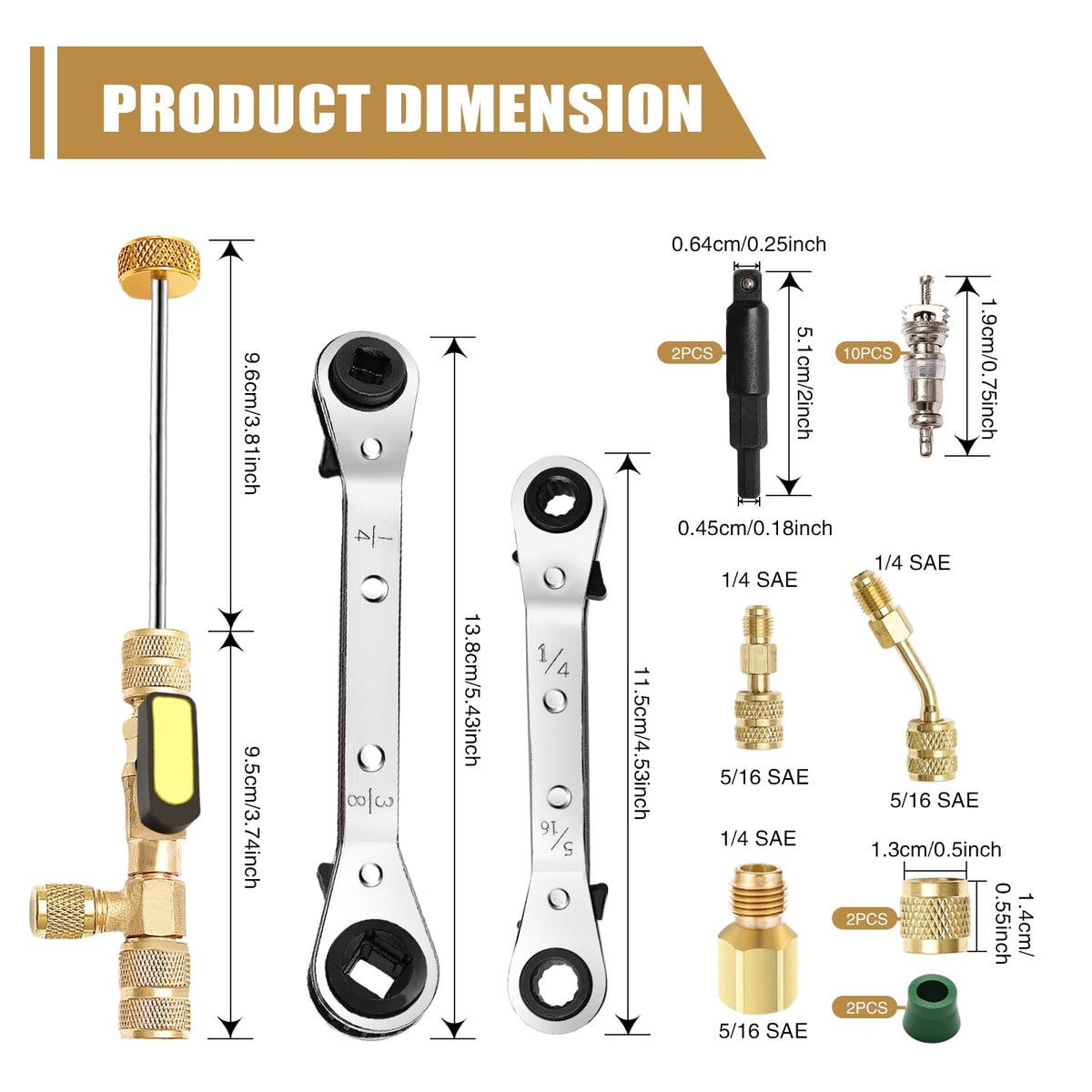 Wayona brass valve core closeup demonstrating corrosion resistance and secure fit