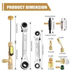 Wayona brass valve core closeup demonstrating corrosion resistance and secure fit
