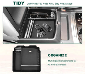 WBLATP organizer installed in Kia Carnival demonstrating seamless fit benefit