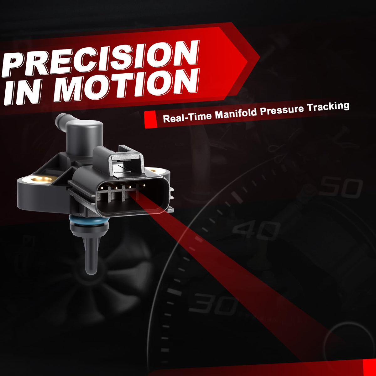 Wbsteanaten MAP sensor mounting flange detail demonstrating solid attachment points