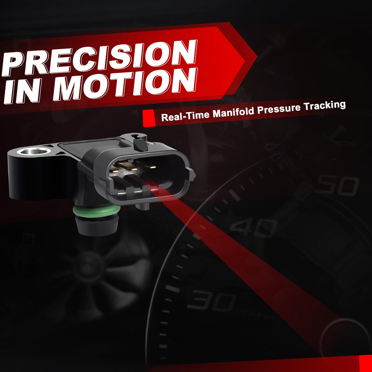 Wbsteanaten MAP sensor mounting point close-up for correct alignment benefit