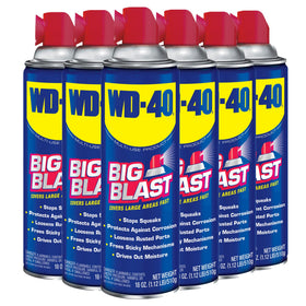 WD-40 big-blast front packaging showing can and label for easy identification