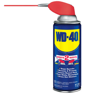 WD-40 close-up of permanently attached Smart Straw highlighting precise control