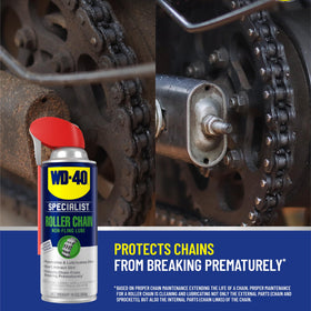 WD-40 Specialist aerosol nozzle detail demonstrating precise application and control