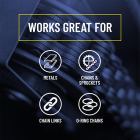 WD-40 Specialist chain in use on bike illustrating protection at high RPM