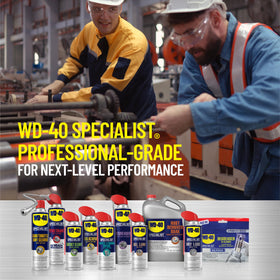 WD-40 Specialist can next to ruler for size comparison and portability benefit
