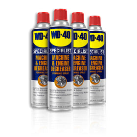 WD-40 Specialist front packaging showing 4-pack and product labeling benefit: clear identification