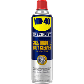 WD-40 Specialist front packaging showing six-pack and clear product benefit