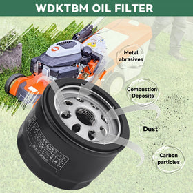 WDKTBM filter in hand for size scale and easy installation benefit