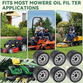 WDKTBM filters beside mower during service for convenient maintenance
