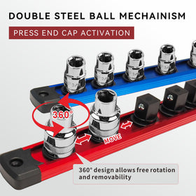 WEAREN top view loaded sockets displaying organization and quick access