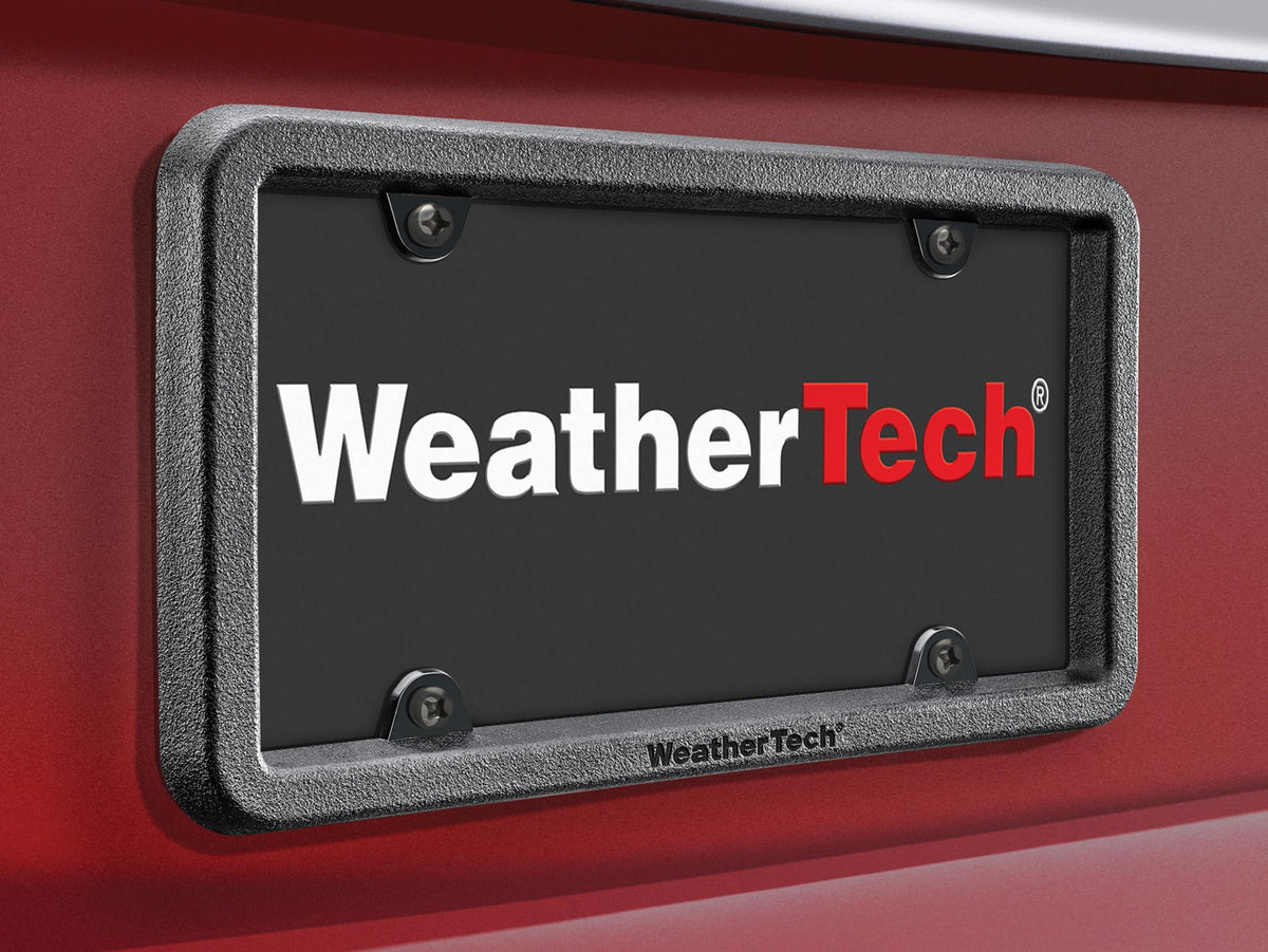 WeatherTech BumpFrame next to ruler illustrating dimensions and protective coverage