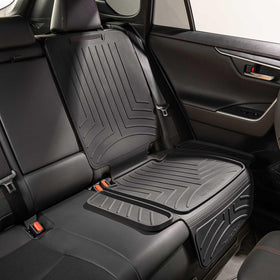 WeatherTech protector back panel protecting seatback from scuffs and indentations benefit