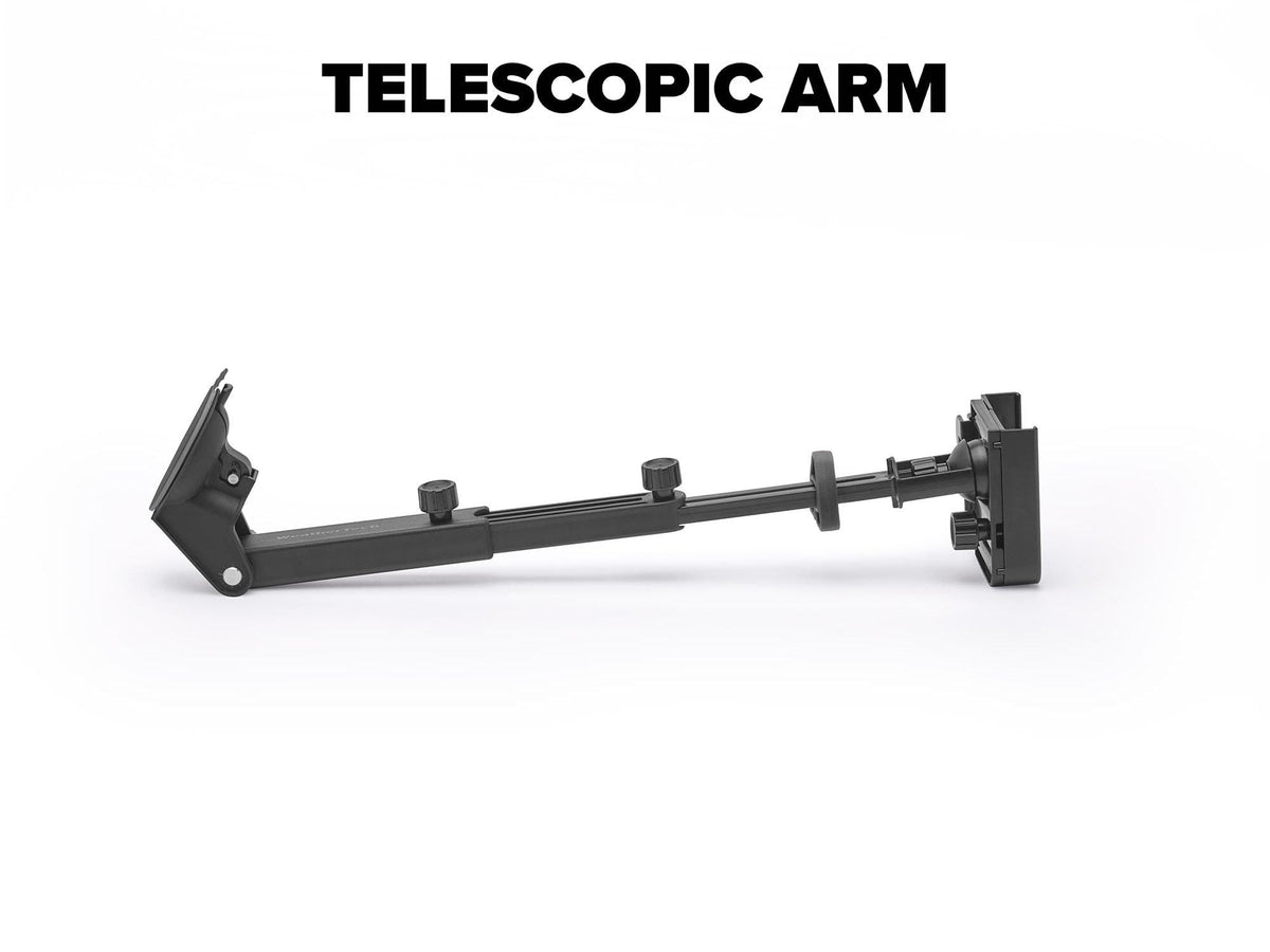 WeatherTech close-up of expandable cradle demonstrating secure grip and phone compatibility