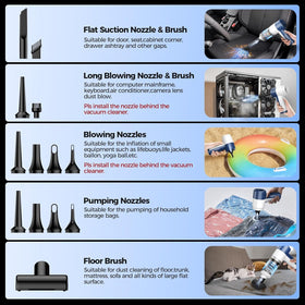 WEBOLLY dust cup open demonstrating one-click emptying for hygienic cleanup benefit