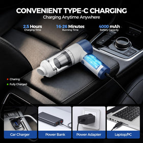 WEBOLLY cleaning a car seat removing crumbs and pet hair benefit