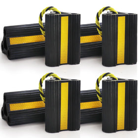 WECARLLE front packaging showing full eight-piece chock set for clear purchase decision