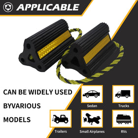 WECARLLE rope handle and grip enabling easy retrieval without crawling under vehicle