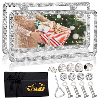 WEDAMER front packaging showing frames and valve caps, adds instant glam