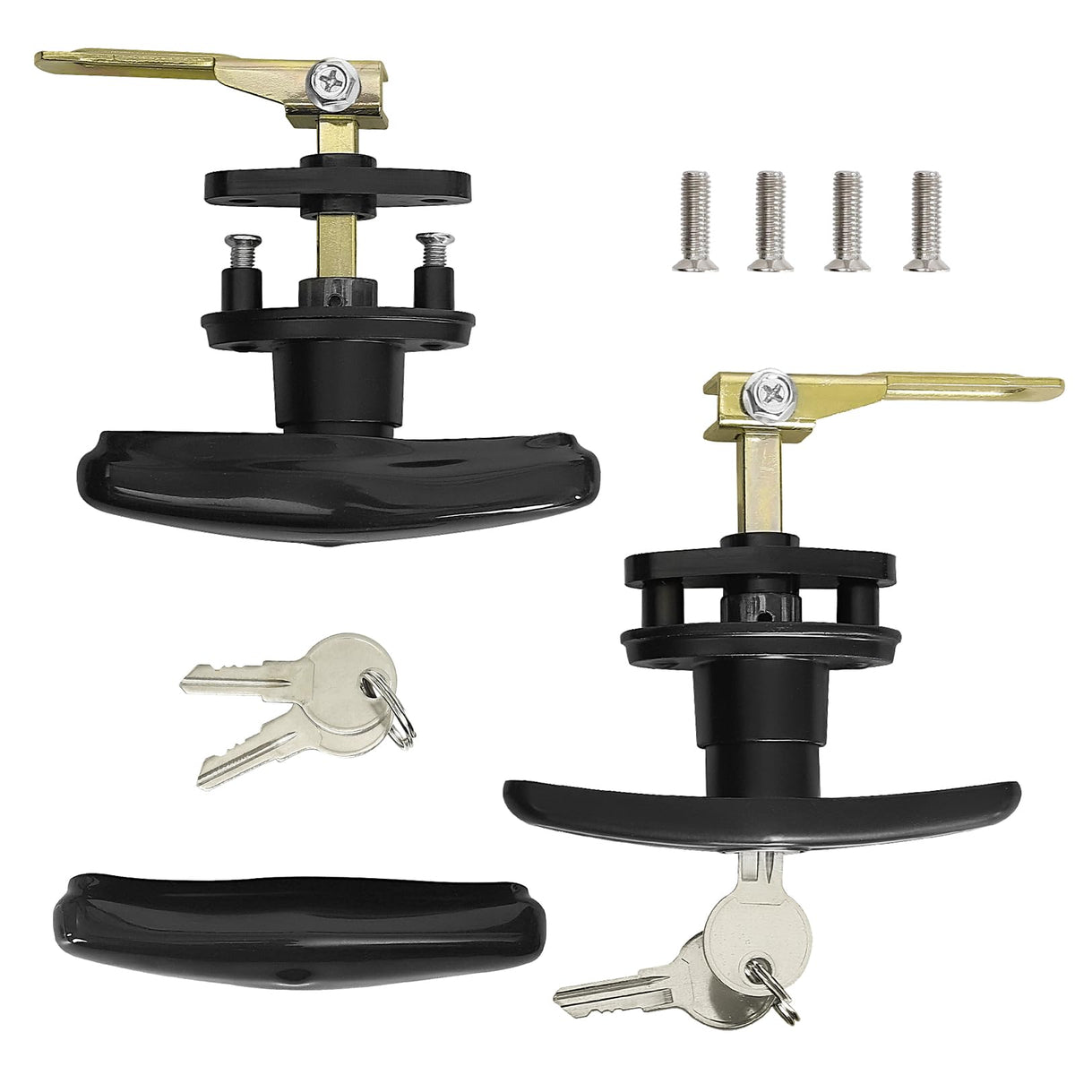 Wedelweib T-handle beside ruler showing dimensions for easy fit verification