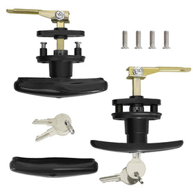 Wedelweib T-handle beside ruler showing dimensions for easy fit verification