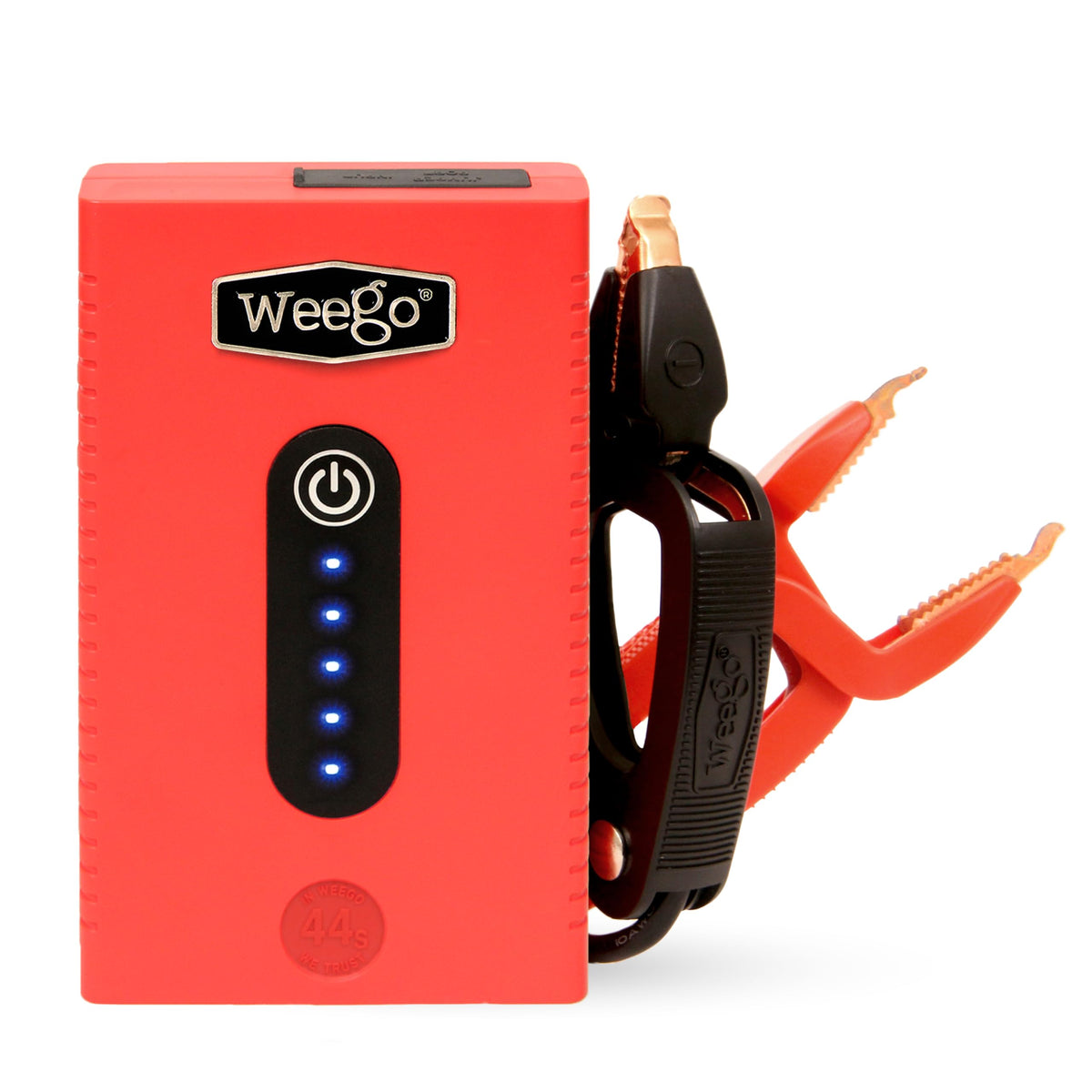 Weego 44s front view showing compact design and clear controls, improving portability