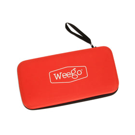 Weego 70 with charging cable and bag showing complete accessory set