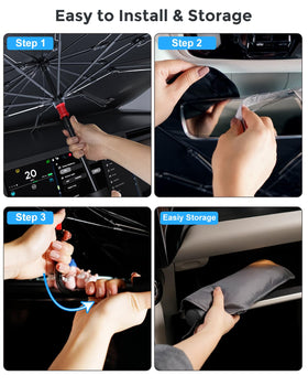weektic compact storage in door pocket showing space-saving convenience benefit
