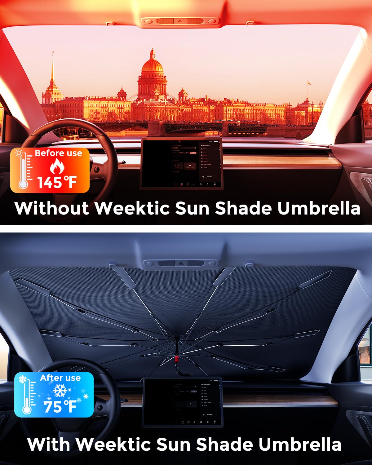 weektic folded in dustproof case for compact storage and clean protection benefit