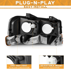 WEELMOTO backside connector view demonstrating plug-and-play benefit
