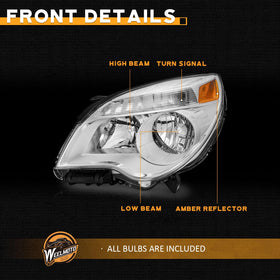 WEELMOTO projected beam pattern on pavement, improves nighttime visibility