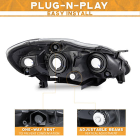 WEELMOTO bulb socket and wiring ready for plug-and-play installation and convenience