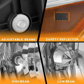 WEELMOTO bulbs H11 and HB3 included, enables immediate plug-and-play installation