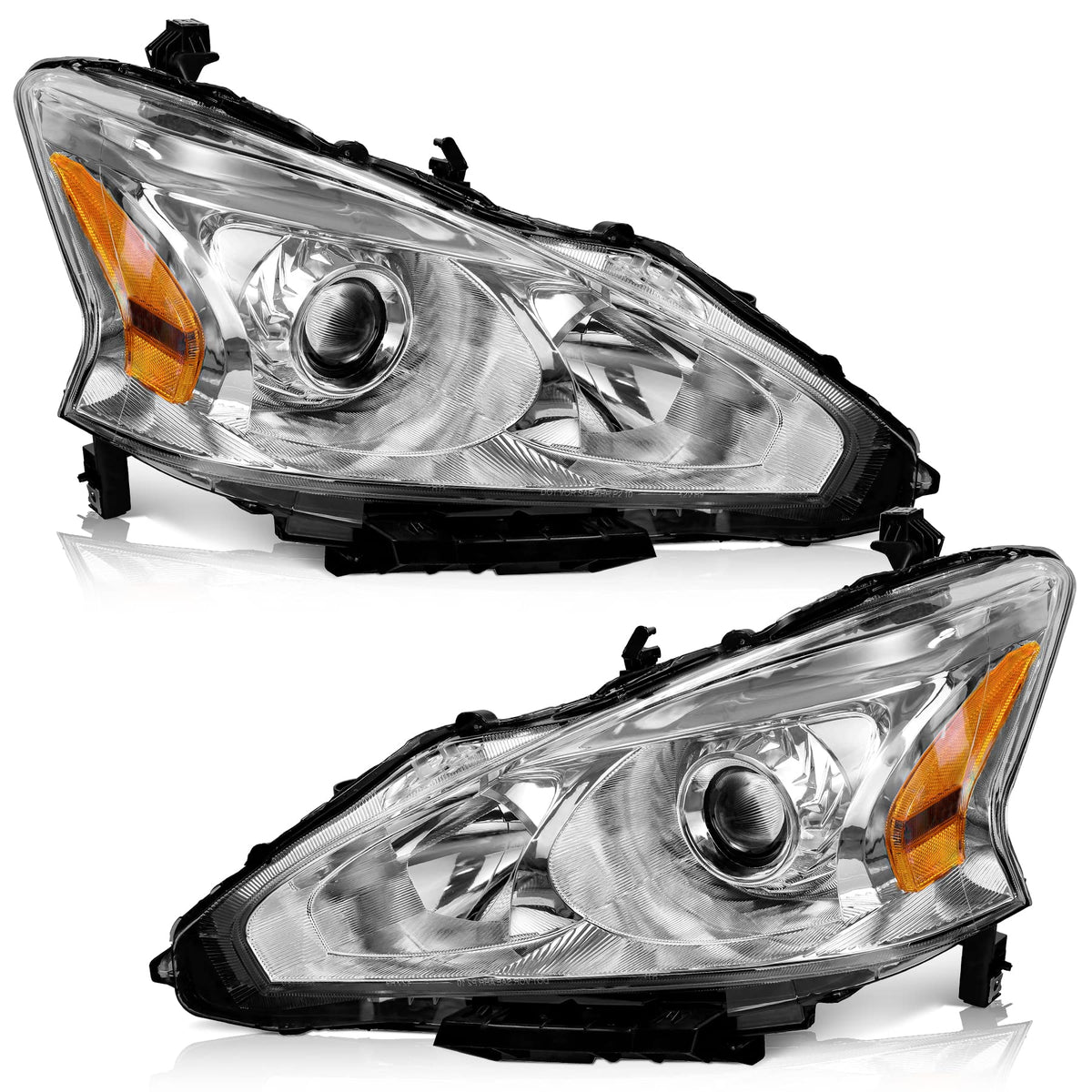 WEELMOTO front assembly pair showing factory-fit alignment and restored look