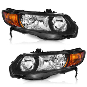 WEELMOTO front packaging showing pair of headlights and fitment benefit