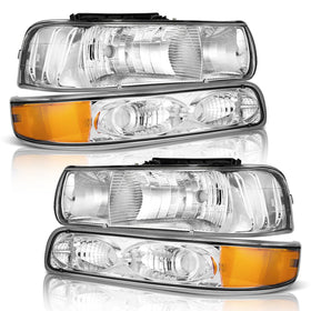 WEELMOTO front view of headlight assembly showing OE fit and improved appearance