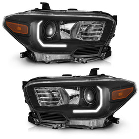 WEELMOTO front assembly on Tacoma showing OEM fit and improved styling