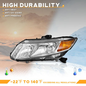 WEELMOTO clear lens detail highlighting scratch-free durable finish