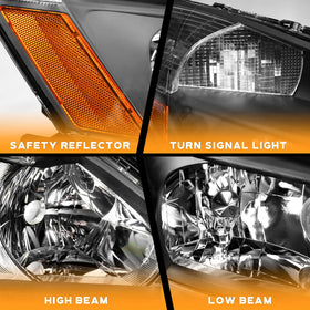 WEELMOTO passenger side close-up showing reflector detail and road visibility benefit